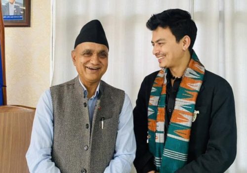 नायक पल शाह कर्णालीमा सामाजिक अभियानमार्फत काम गर्न इच्छुक, मुख्यमन्त्री कँडेलसँग भेटवार्ता