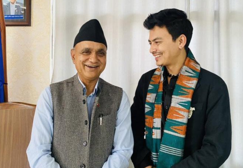 नायक पल शाह कर्णालीमा सामाजिक अभियानमार्फत काम गर्न इच्छुक, मुख्यमन्त्री कँडेलसँग भेटवार्ता