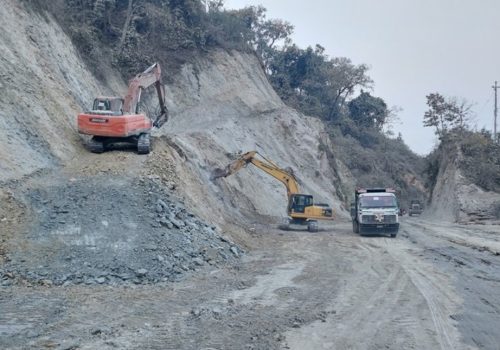 दाउन्ने सडकखण्डमा वैशाख ३१ सम्म रातिको सवारी रोक