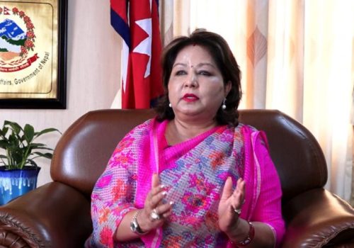 नेपाल सधैं आतंकवादको विपक्षमा रहने : परराष्ट्रमन्त्री डा. आरजु राणा