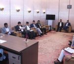 सभामुख घिमिरेद्वारा कानूनमन्त्रीसहित प्रमुख सचेतकहरूसँग बैठक