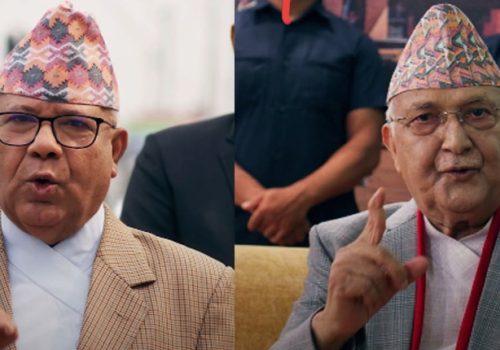 ओलीको चाहना मेरो राजनीतिक करिअर समाप्त पार्नु हो : माधवकुमार नेपालको आरोप