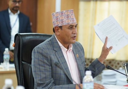 ‘मैले बनाएको समिति, कठघरामा होइन छलफलमा छु’ – खतिवडा