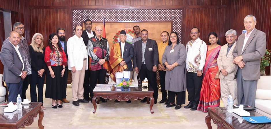 नेपालमा लगानीको सम्भावनाबारे मलेसियन व्यवसायी र प्रधानमन्त्री ओलीबीच छलफल