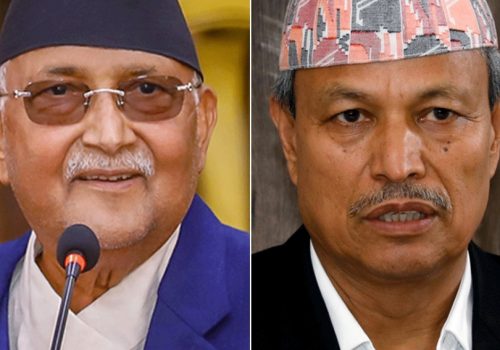 भीम रावलको ओलीमाथि व्यङ्ग्य : “सुतेको समय पनि घटाउने कि ?”