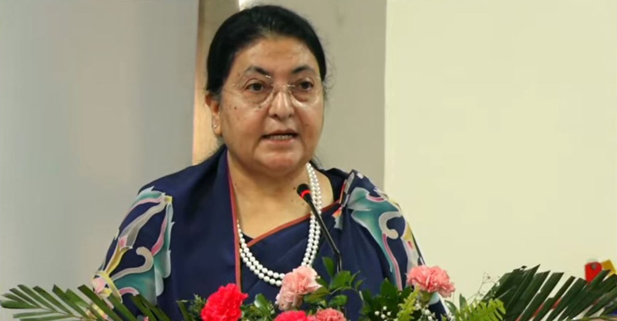 पूर्वराष्ट्रपति विद्यादेवी भण्डारीको एमालेप्रतिको आस्था कायमै, सदस्यता खारेजीको निर्णयलाई ‘अपरिपक्व’ भन्दै खण्डन