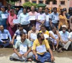जनकपुरधाममा पत्रकारमाथि आक्रमणविरुद्ध सञ्चारकर्मीको धर्ना