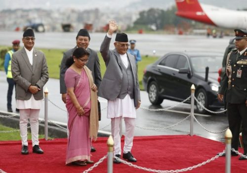 प्रधानमन्त्री ओलीको पाँच दिने चीन यात्रा सुरु, भारत भ्रमण पनि तय