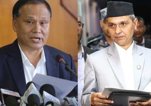 इलाम भ्रमण स्थगित : गृहमन्त्री र उर्जामन्त्रीलाई विमान टिकट अभाव