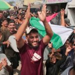 गाजामा युद्धविरामपछि हर्षको माहोल, इजरायल–हमासबीचको सम्झौता अनुमोदन