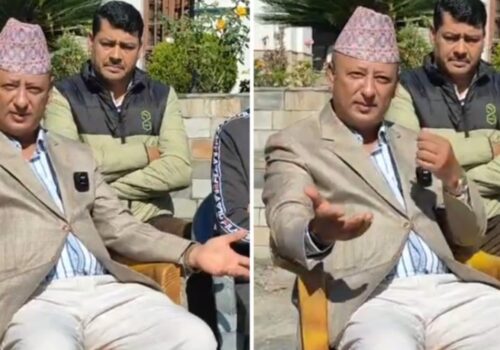गृहमन्त्रीको आरोपको जवाफमा दीपक खड्काको प्रतिवाद : ‘म यही छु’