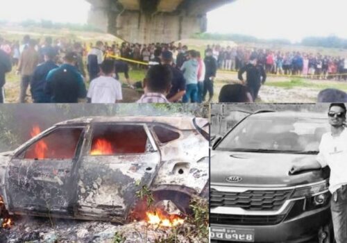 बेपत्ता सरोज शर्माको रहस्यमय हत्या : गाडी जलाएर शव गाडिएको अवस्थामा भेटियो