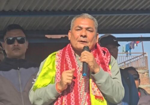 सुकुमवासी बस्तीमा प्रसाईंको टिप्पणी: ‘गरिबलाई खेद्ने अभियान बन्द गर’