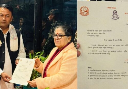 मधेसमा नाटकीय मोड: प्रदेश प्रमुखले होटलमै गराइन् मुख्यमन्त्रीको शपथ