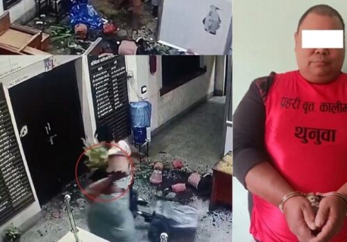 कालीमाटी तरकारी बजारमा तोडफोड–आगजनी प्रकरण : एक व्यक्ति पक्राउ