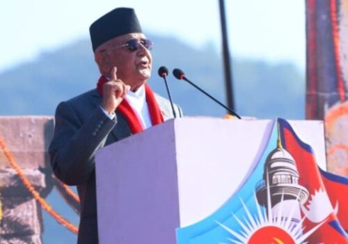 ओलीको प्रष्टोक्ति : हिंसाबाट आएको सत्ता स्वीकार्य छैन