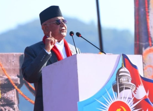 ओलीको प्रष्टोक्ति : हिंसाबाट आएको सत्ता स्वीकार्य छैन