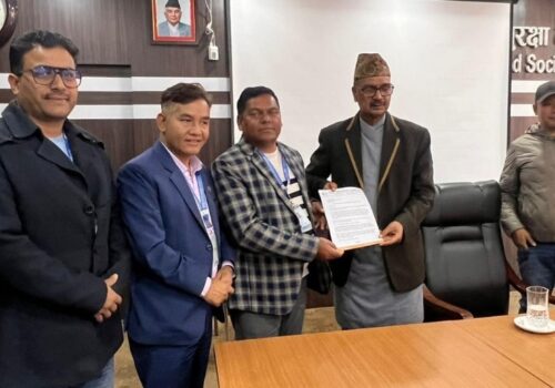 म्यानपावर व्यवसायीका पाँच बुँदे माग: फ्री–भिसा फ्री–टिकट खारेज गर्न श्रममन्त्रीसँग आग्रह