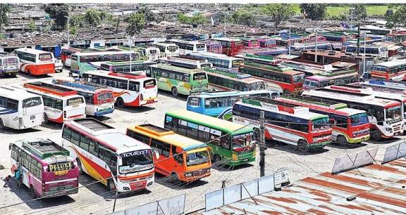 उपत्यकामा ट्राफिक जाम नियन्त्रण: लामो दूरीका बस अब बसपार्कबाट मात्रै चल्ने