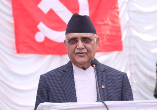 महाधिवेशनअघि ओलीको शक्ति प्रदर्शन : ‘सूचीमै मत हाल्नुस्’