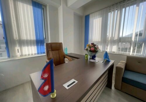 बालेन शाहले पार्टी कार्यालयमा पाए आफ्नै कार्यकक्ष