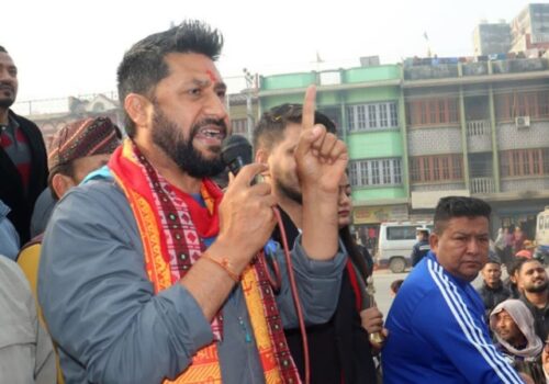 फागुन २१ को निर्वाचन देशको भविष्यसँग जोडिएको छ : रवि लामिछाने