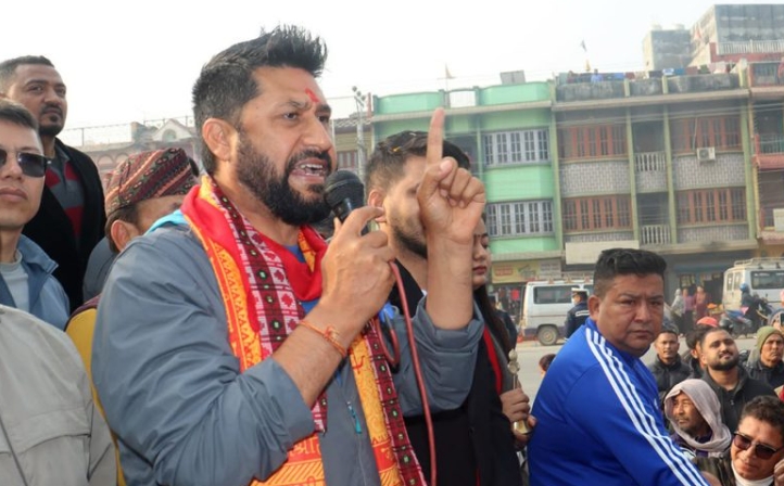 फागुन २१ को निर्वाचन देशको भविष्यसँग जोडिएको छ : रवि लामिछाने