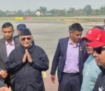 भद्रपुर विमानस्थलमा ओलीको अभिव्यक्ति : ‘चुनाव भयो भने हामी तयार छौँ’