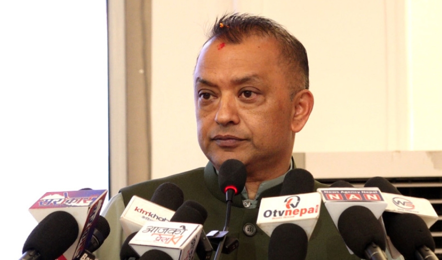 आगामी वर्षदेखि मल संकट नहुने गगन थापाको प्रतिबद्धता