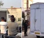 जनकपुरमा बीबीसी डकुमेन्ट्री प्रदर्शन गर्दै हिड्दा रास्वपा कार्यकर्ता पक्राउ