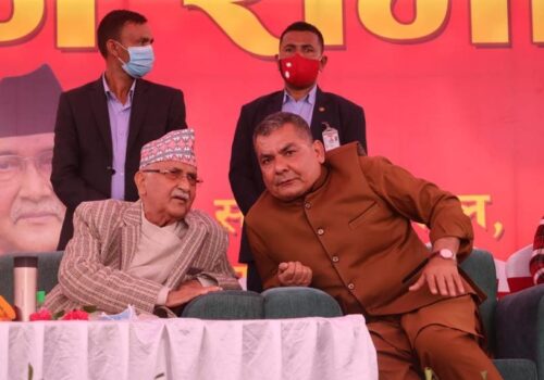 ओलीसँग भेटलगत्तै प्रसाईं पक्राउ, चुनाव बिथोल्ने योजना रहेको दाबी ?