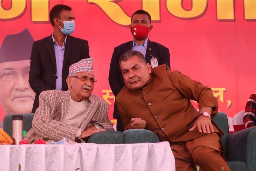 ओलीसँग भेटलगत्तै प्रसाईं पक्राउ, चुनाव बिथोल्ने योजना रहेको दाबी ?