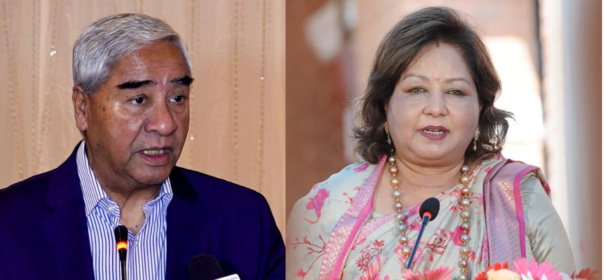 पूर्वप्रधानमन्त्री देउवा र पत्नीमाथि पक्राउ पुर्जी जारी