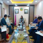 कानुनमन्त्री गौतम र स्वीट्जरल्यान्डका राजदूतबीच भेटवार्ता