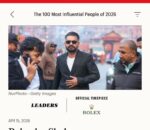 टाइमको १०० प्रभावशाली सूचीमा प्रधानमन्त्री बालेन्द्र शाह