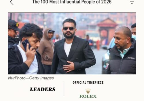 टाइमको १०० प्रभावशाली सूचीमा प्रधानमन्त्री बालेन्द्र शाह