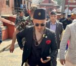 हनुमान जयन्तीमा पशुपति पुगे गृहमन्त्री गुरुङ