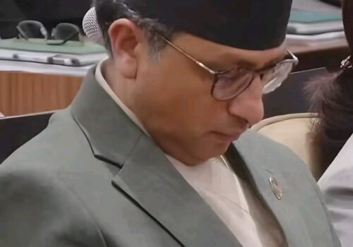 ‘फोन हेर्दै थिएँ, निदाएको होइन’ : अर्थमन्त्री वाग्ले
