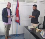 रास्वपा सचिवालयमा सागर ढकालको औपचारिक प्रवेश, लिए शपथ