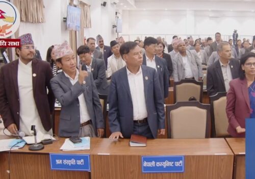 हर्क साम्पाङको कडा अभिव्यक्ति, मागे प्रधानमन्त्रीको राजीनामा