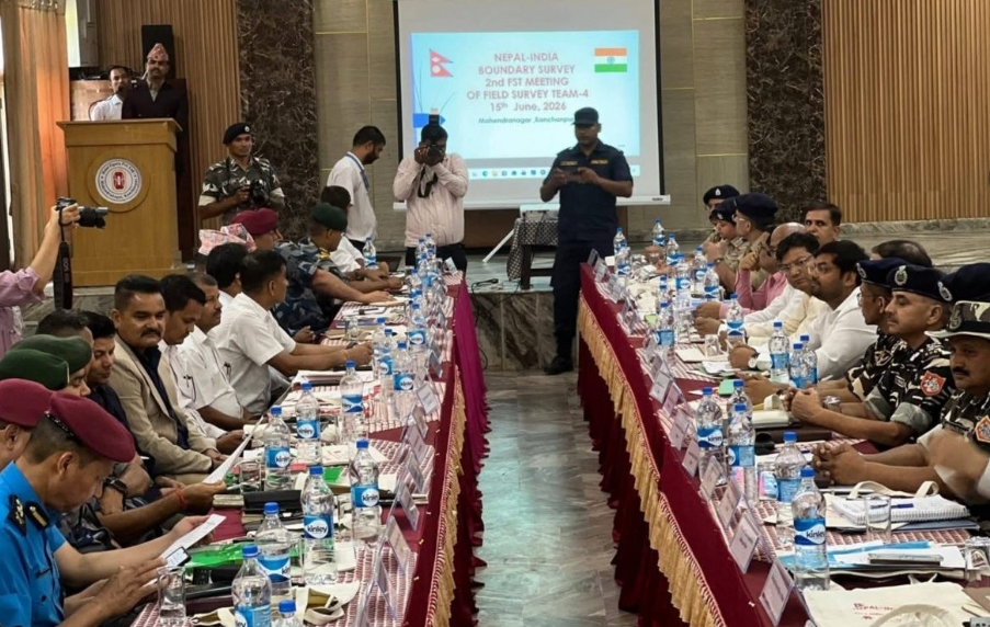 कञ्चनपुरमा नेपाल–भारतका उच्च अधिकारीबीच सीमा विषयमा महत्वपूर्ण बैठक