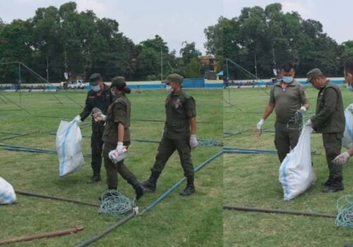 रास्वपा महाधिवेशनस्थलमा नगरप्रहरी खटाइएपछि भरतपुर महानगरमा विवाद