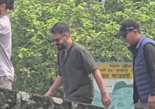 चितवनको सौराहा पुगे प्रधानमन्त्री बालेन शाह