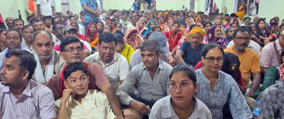 ६ बुँदे मागमा अडिग मिटरब्याज पीडित, लिखित सम्झौताविना घर नफर्किने घोषणा