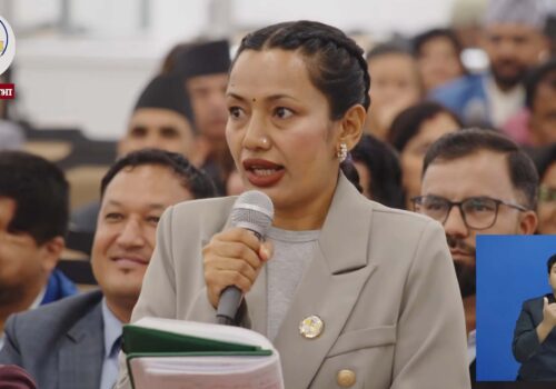 ग्यास अभावको समस्या संसद्‌मा उठाउँदै आशिकाको प्रश्न– ‘कहिले बन्छ ग्यास भर्ने पँधेरो ?’